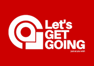 Logo GetGoing Merah